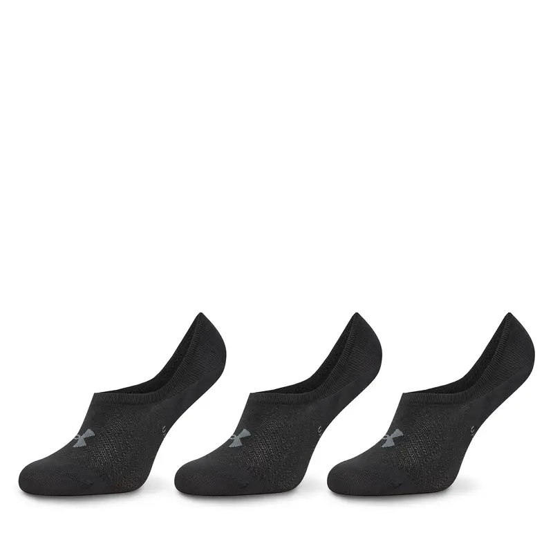 Set di 3 paia di pedulini unisex Under Armour Breathe Lite 1370075 Nero