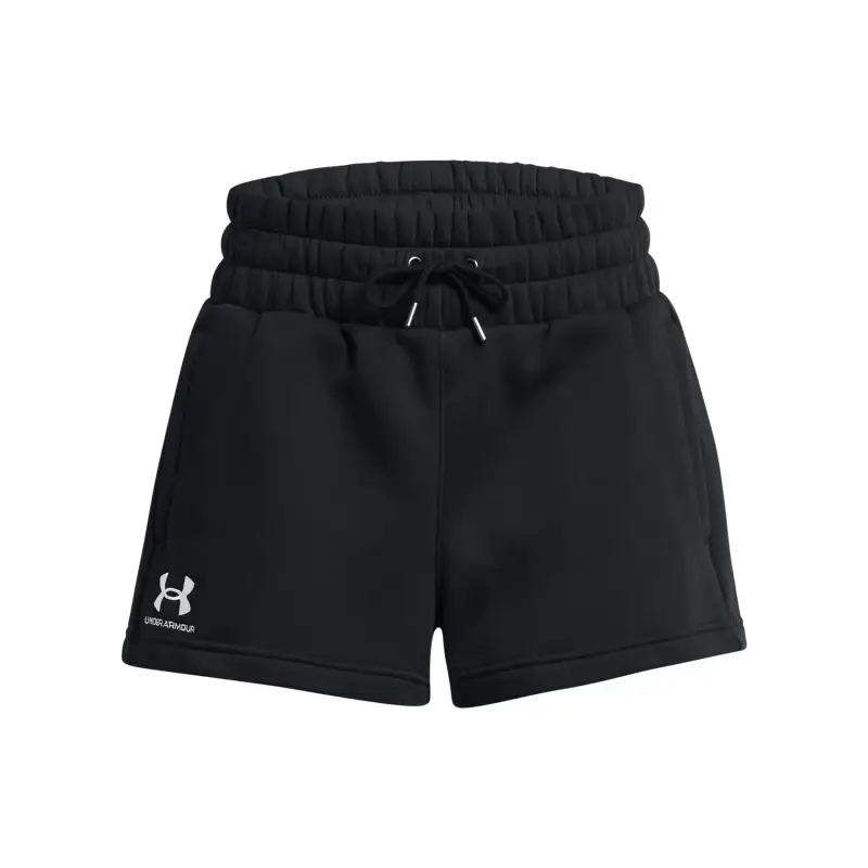 Short da donna Under Armour Icon Fleece Noir