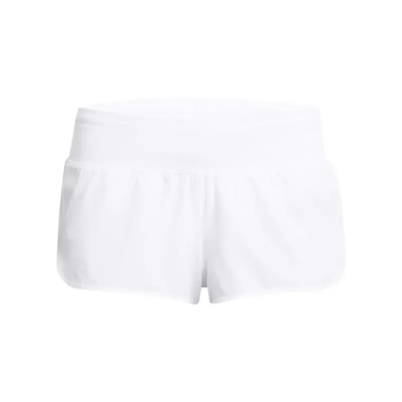 Short da donna Under Armour Launch Pro Blanc