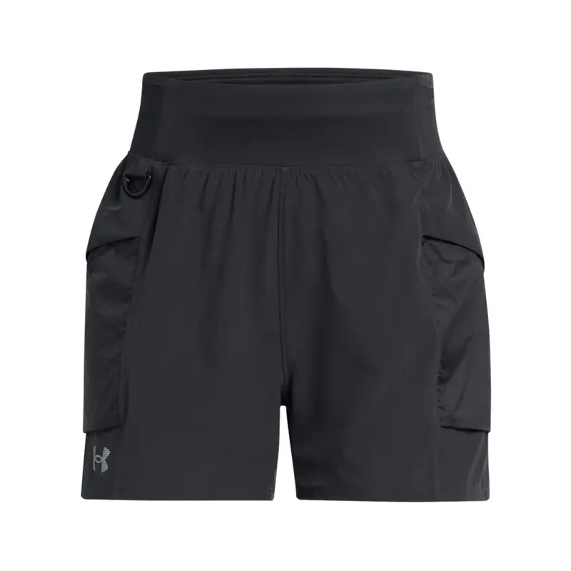 Short da donna Under Armour Launch Trail Gris