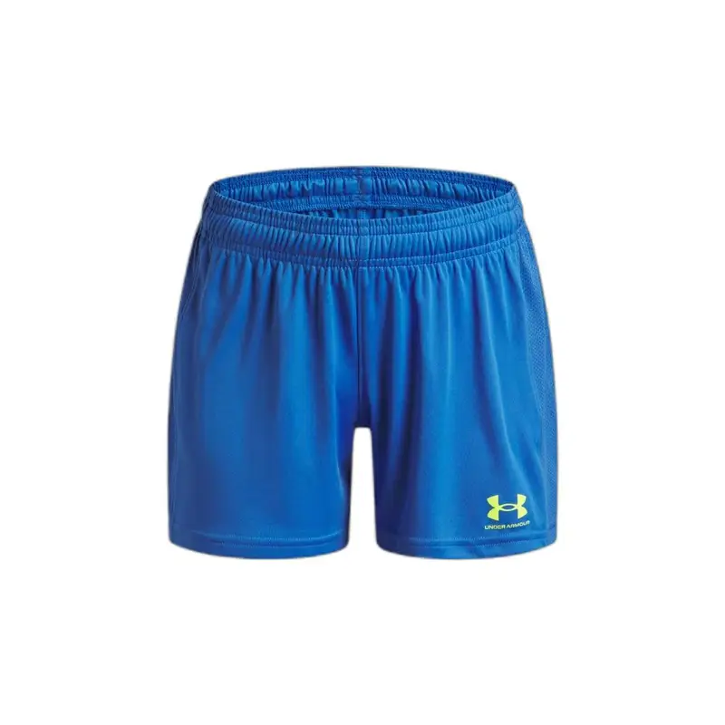 Short in maglia per ragazza Under Armour Challenger Bleu
