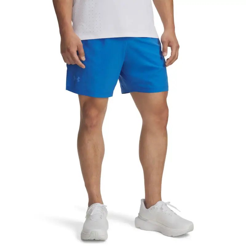 Shorts 2 in 1 Under Armour Launch Elite Bleu