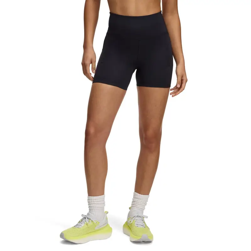Shorts a compressione da donna Under Armour Launch Elite Noir