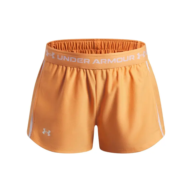Shorts da bambina Under Armour Tech Play Up Orange