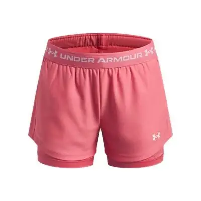 Shorts da bambina Under Armour Tech Play Up Rose