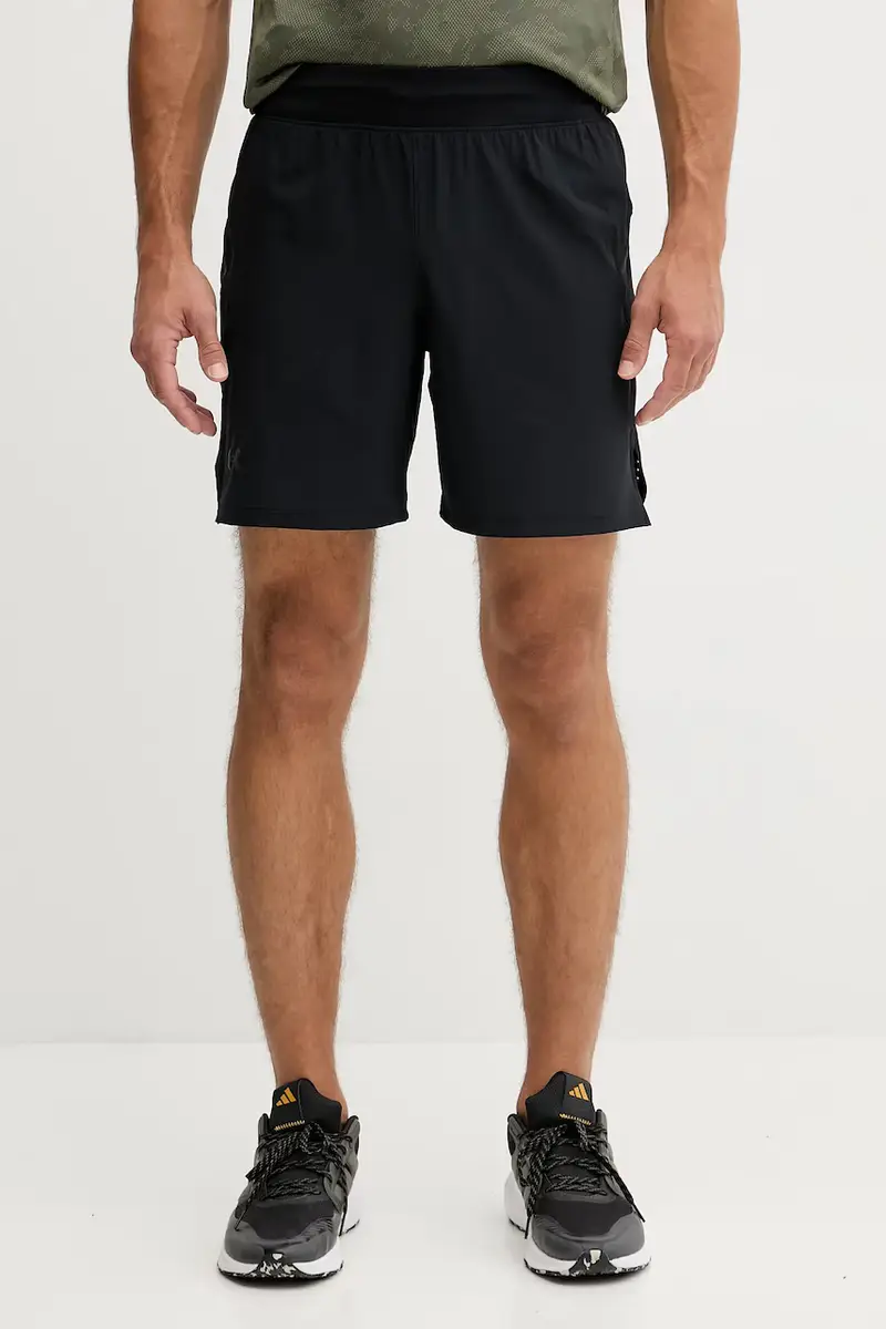 shorts da corsa Launch Pro 7 Nero