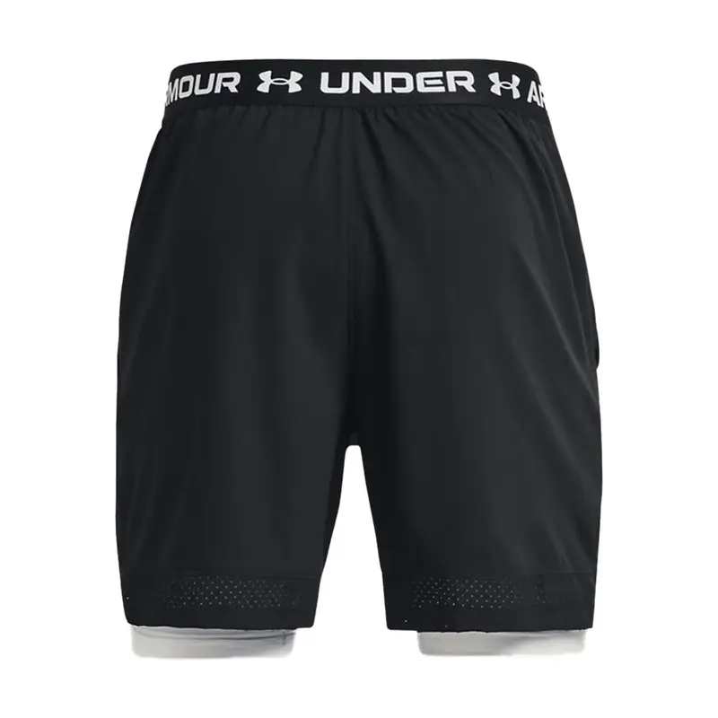 Shorts Sportivi 2 In 1 Nero Uomo L