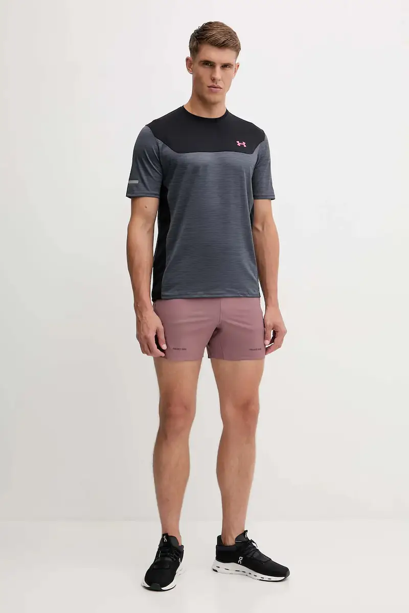 shorts sportivi Project Rock uomo colore marrone 6007178 miniatura 2