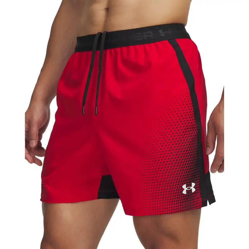 Shorts Sportivi Vanish Wordmark Red Uomo XL