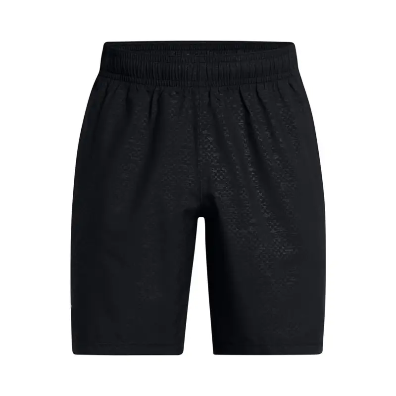 Shorts Sportivi Woven Emboss Nero Uomo XL