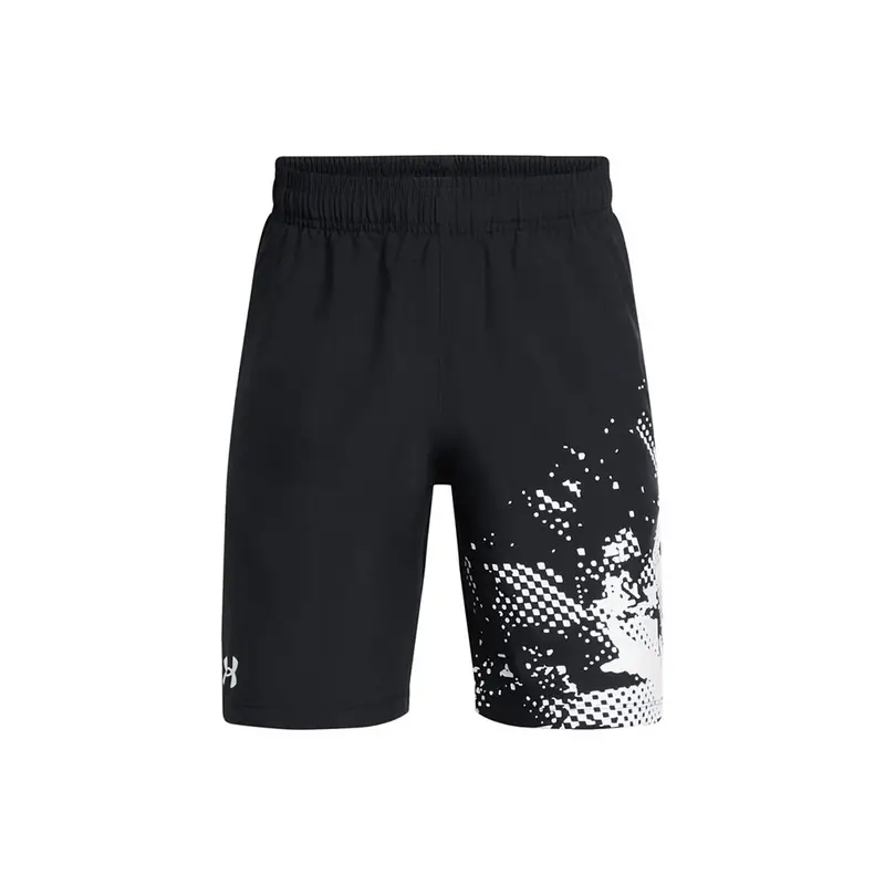 Shorts Tech™ Woven Graphic Nero Bambino L/14