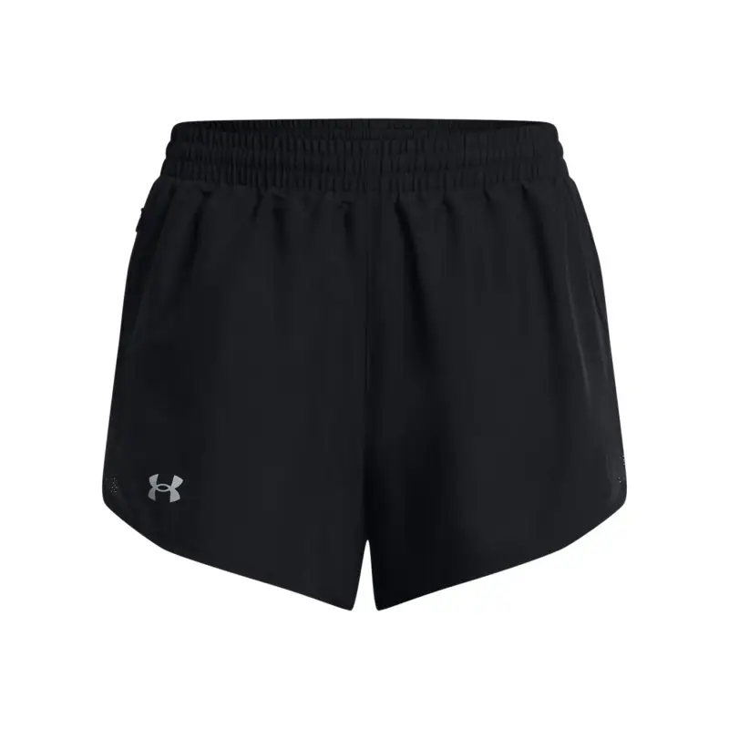 Shorts Under Armour Fly By 3" Noir