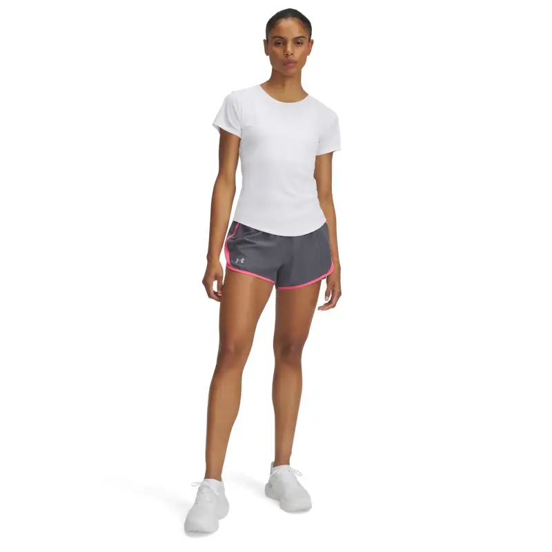 Shorts Under Armour Fly-By Gris