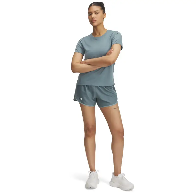 Shorts Under Armour Fly-By Gris
