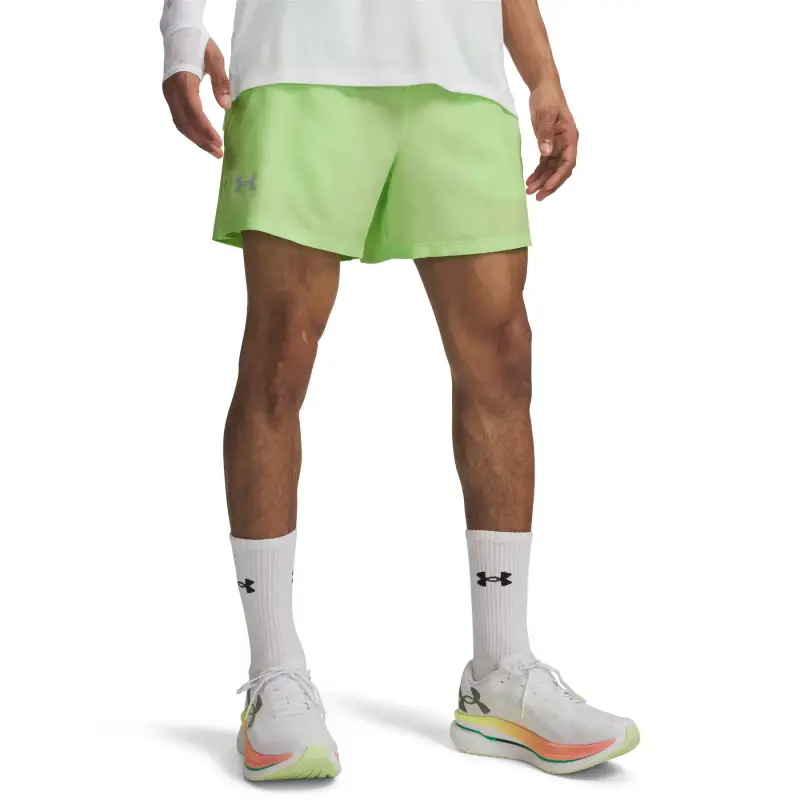 Shorts Under Armour Launch 13 cm Vert