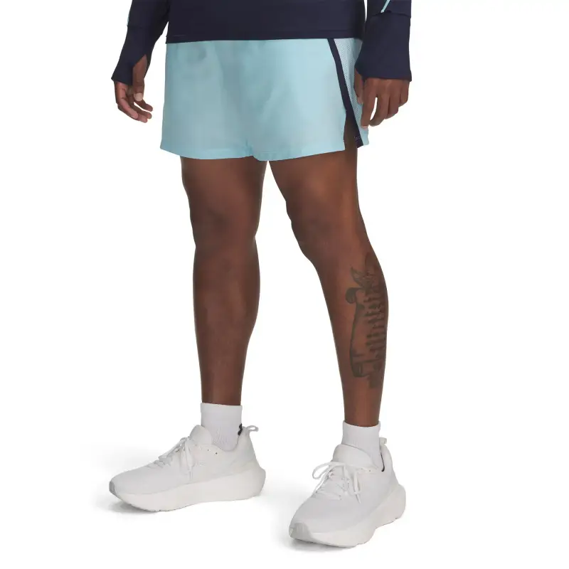 Shorts Under Armour Launch Bleu