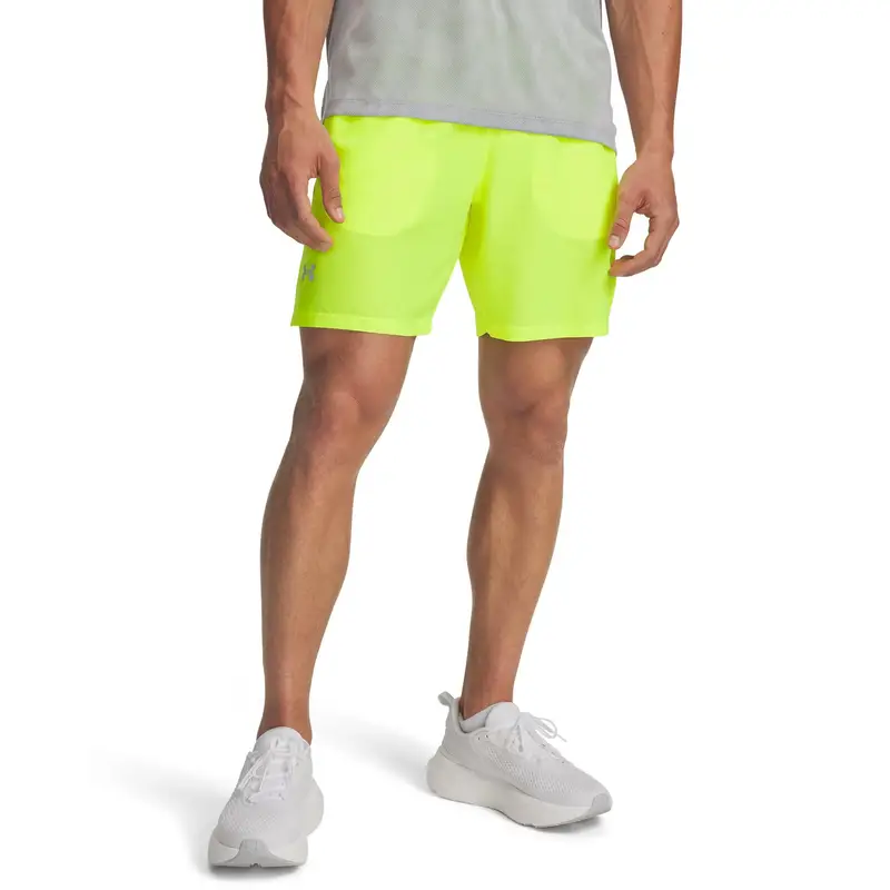 Shorts Under Armour Launch Jaune