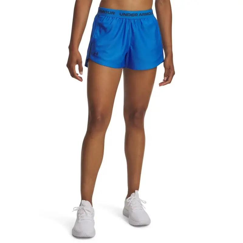 Shorts Under Armour Tech Play Up 3" Bleu