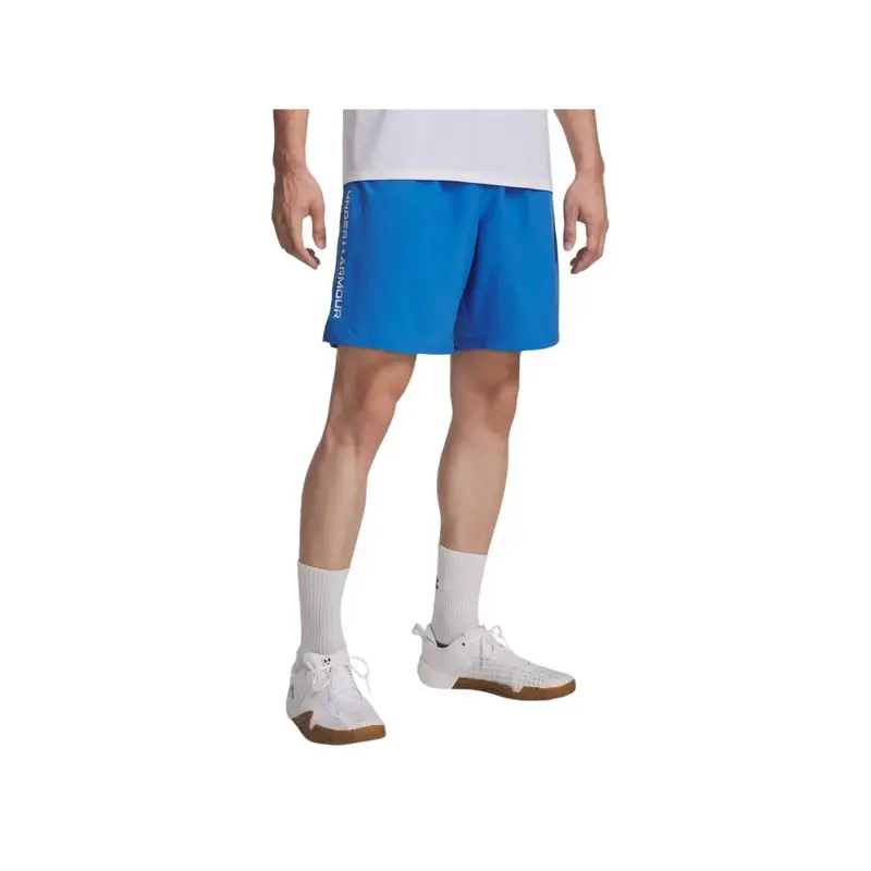 Shorts Under Armour Tech Woven Wordmark Bleu