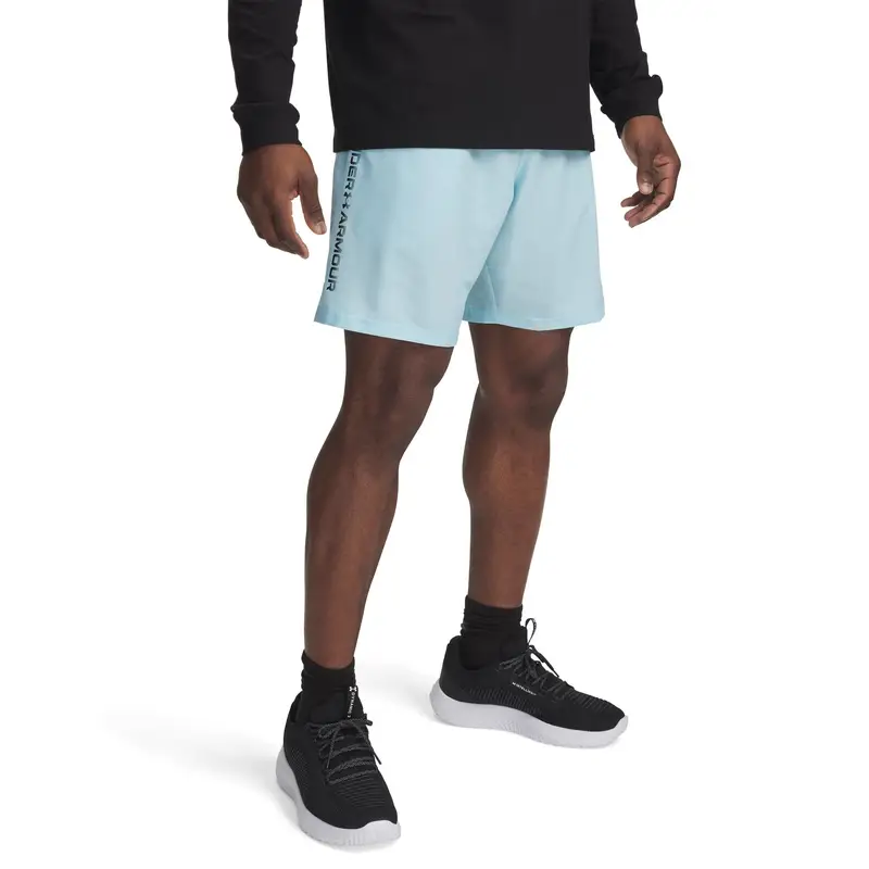 Shorts Under Armour Tech Woven Wordmark Bleu