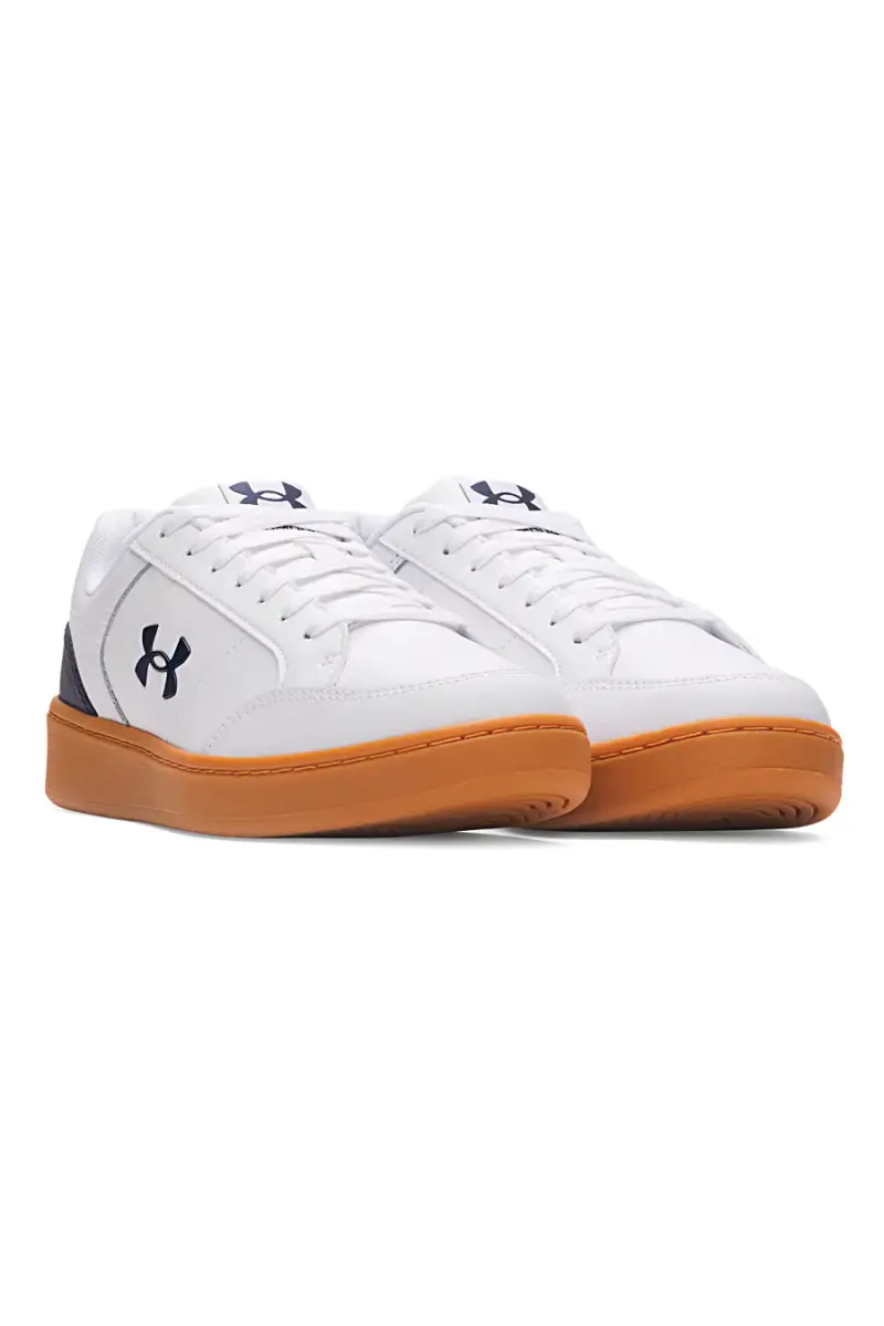 Sneakers bianche in pelle Under Armour Official [BIANCO] miniatura 2