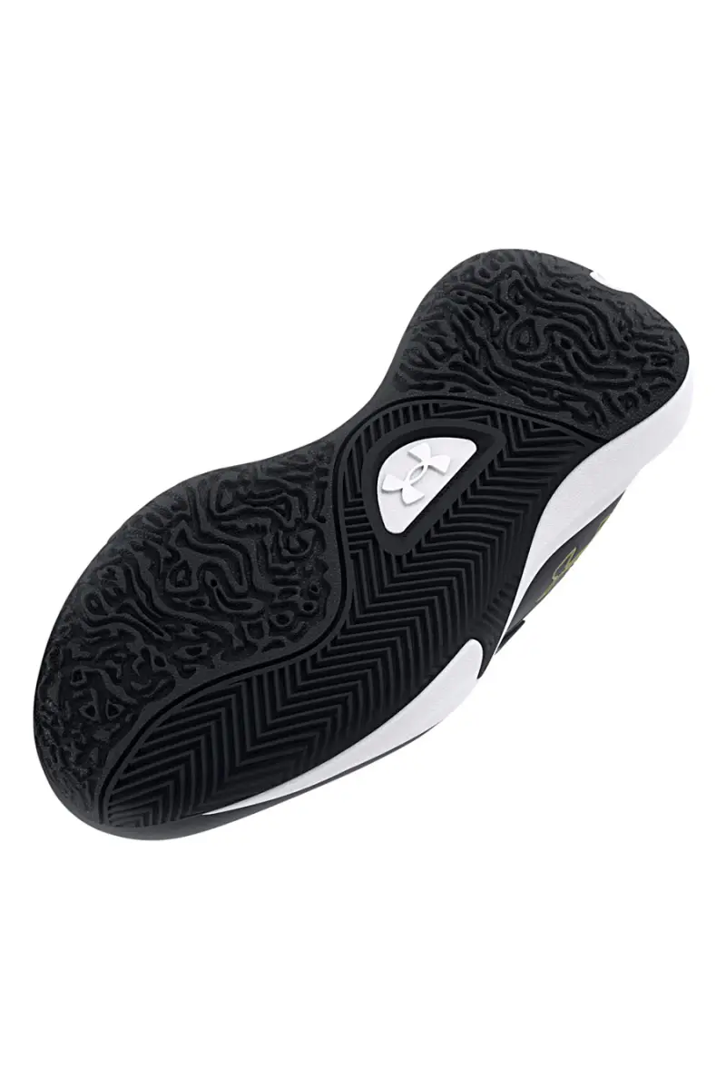 Sneakers da basket nere con dettagli oro Under Armour PS Lockdown 7 [NERO] miniatura 4