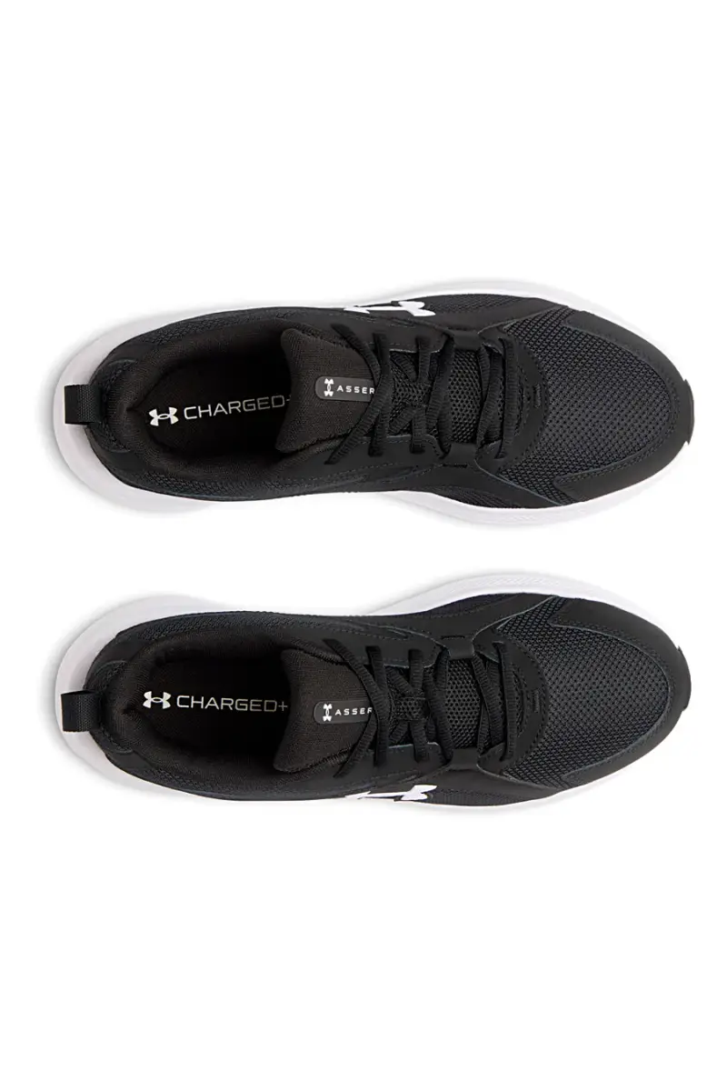 Sneakers da fitness uomo nere in mesh Under Armour Assert 11 [NERO] miniatura 5