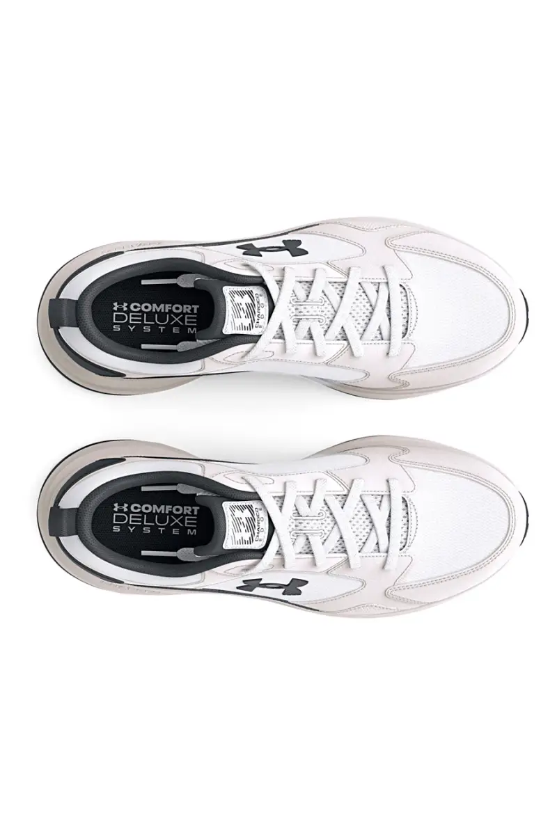 Sneakers da ginnastica uomo bianche in mesh Under Armour Charged Edge [BIANCO] miniatura 3
