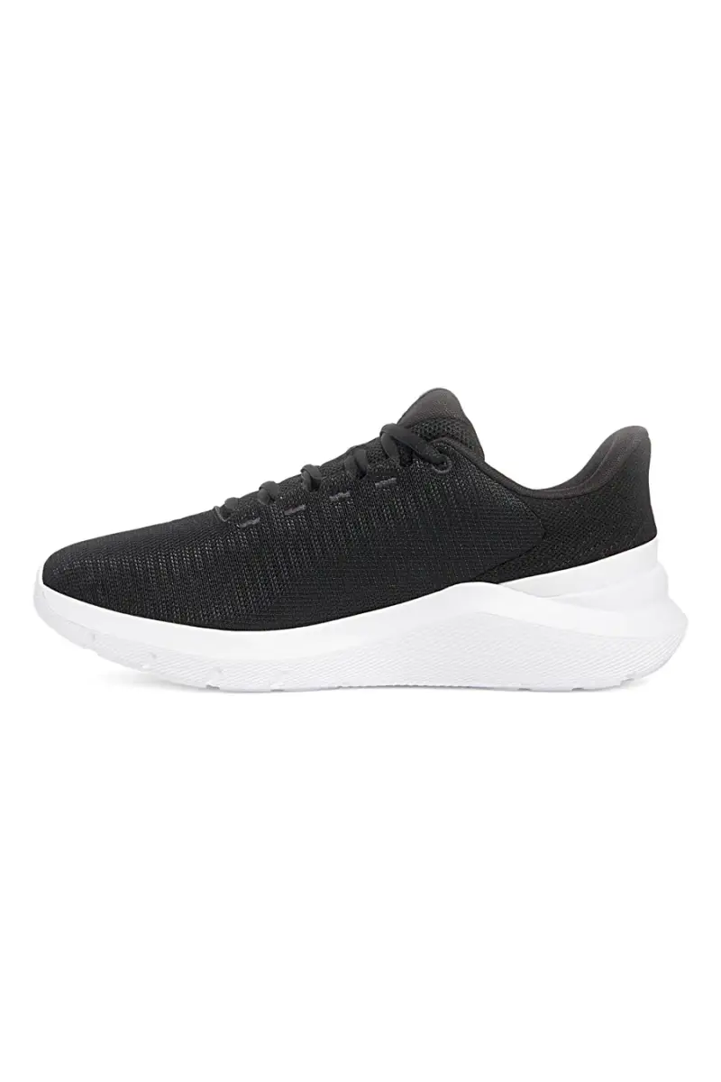 Sneakers da ginnastica uomo nere in tessuto Under Armour Phade RN 3 [NERO] miniatura 4