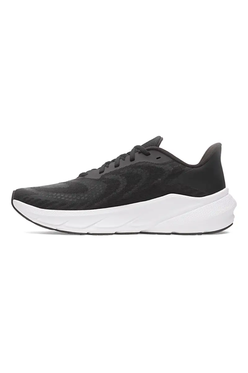 Sneakers da running uomo nere in mesh Under Armour Turbulence 3 [ANTRACITE miniatura 4
