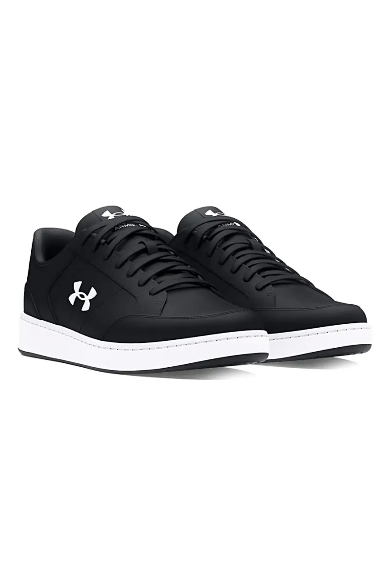 Sneakers nere in pelle Under Armour Official [NERO] miniatura 2