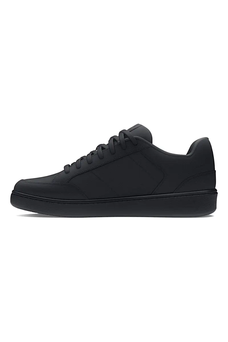 Sneakers nere tomaia in pelle comfort quotidiano Under Armour Official [NERO] miniatura 3