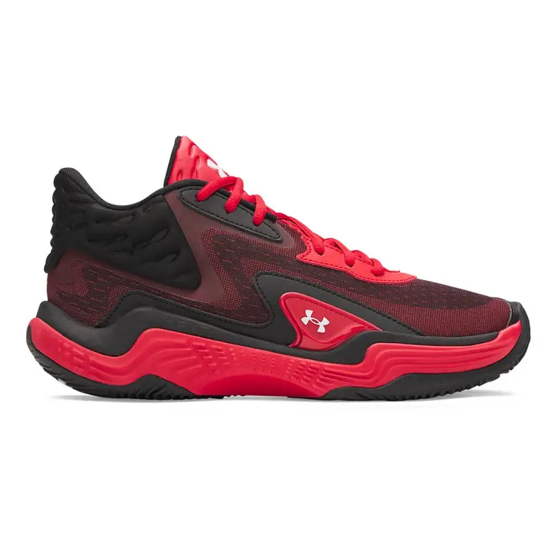 Spawn 7 Mid Rosso Nero - Scarpe Basket Uomo EUR 42,5 / US 9