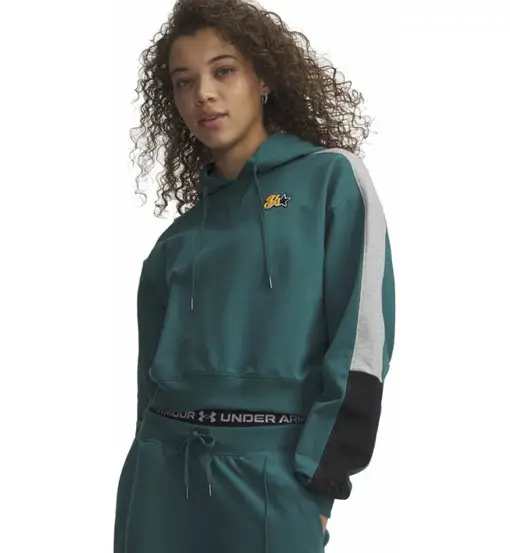 Sport Terry Trend W - felpa con cappuccio - donna Green