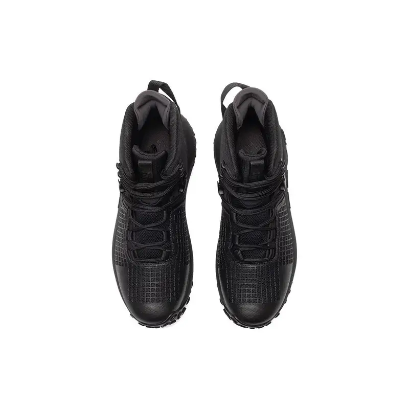 Stivale Tattico Impermeabile Under Armour HOVR Infil Nero Grigio Antracite Uomo Sneakers 3026369-001 40 miniatura 3