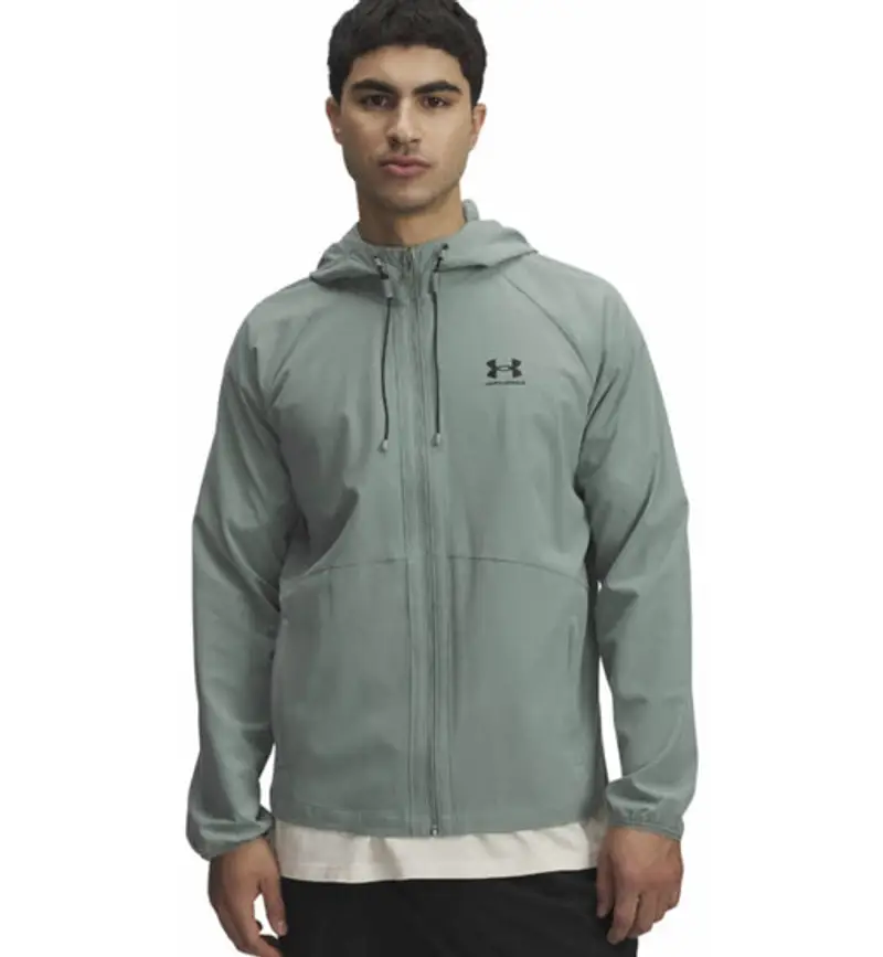 Stretch Woven - giacca della tuta - uomo Green