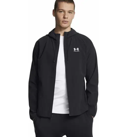 Stretch Woven M - giacca della tuta - uomo Black