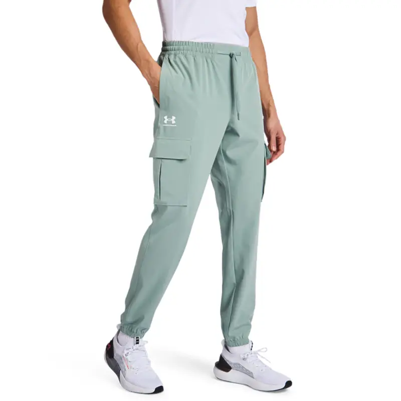 Under Armour Stretch Woven male Pantaloni - Verde - Foot Locker
