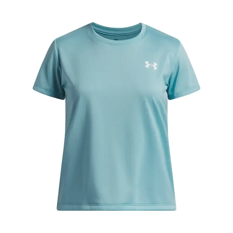 T-shirt da bambina Under Armour Tech Bleu