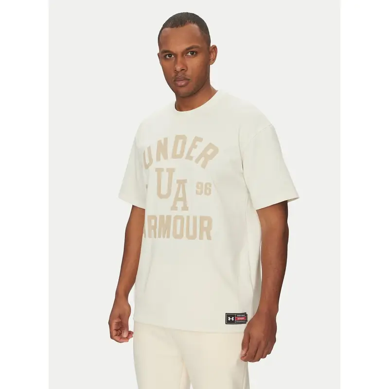 Under Armour T-shirt Beige 4130211