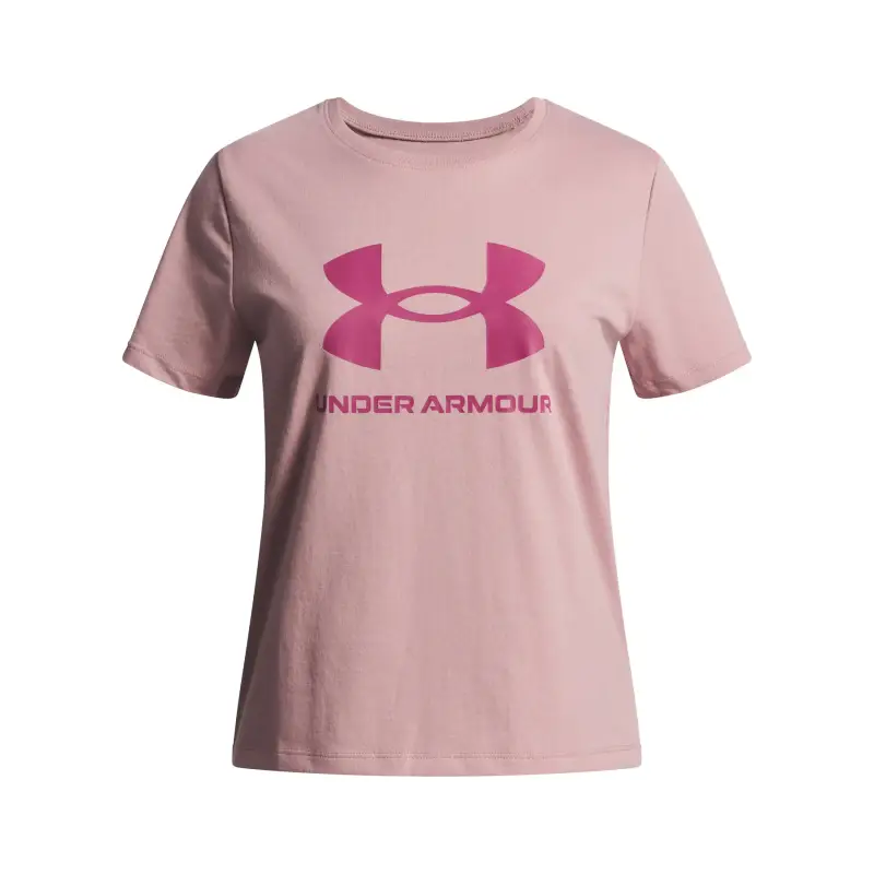 T-shirt per bambini Under Armour Big Logo Rose