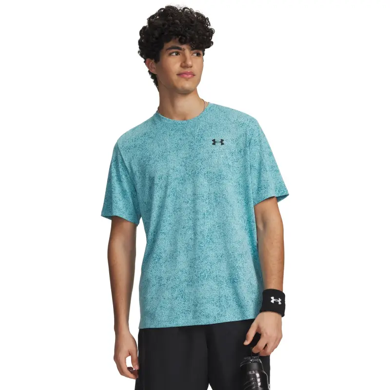 T-shirt Under Armour Tech Bleu