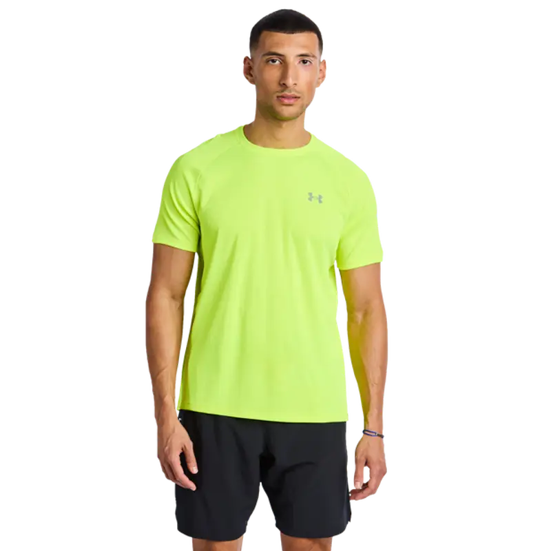 Under Armour Tech male Magliette - Giallo - Poly Jersey - Foot Locker