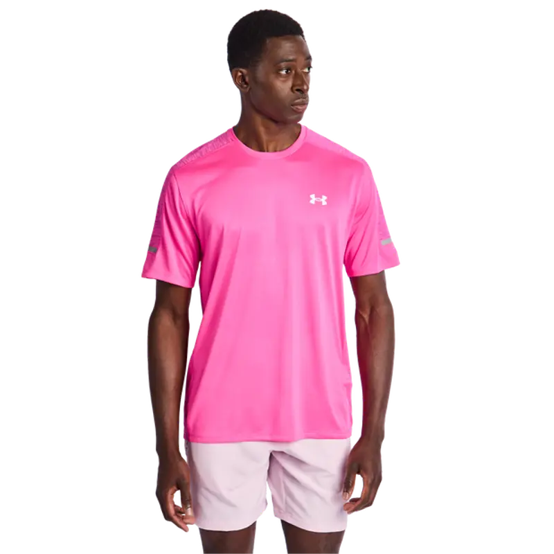 Under Armour Tech male Magliette - Rosa - Poly Jersey - Foot Locker