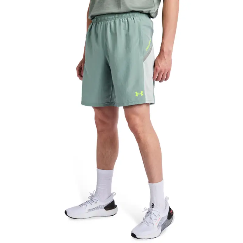 Under Armour Tech male Pantaloncini - Verde - Poly Woven - Foot Locker