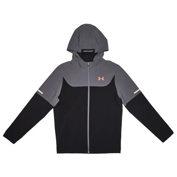 Tech Utility Colorblock Bambini - Top da pista Nero - Woven Black