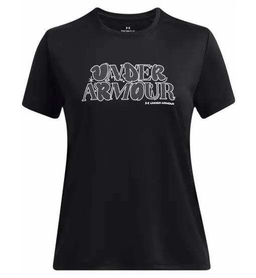 Under Armour T-shirt Ragazza Nero 4293446