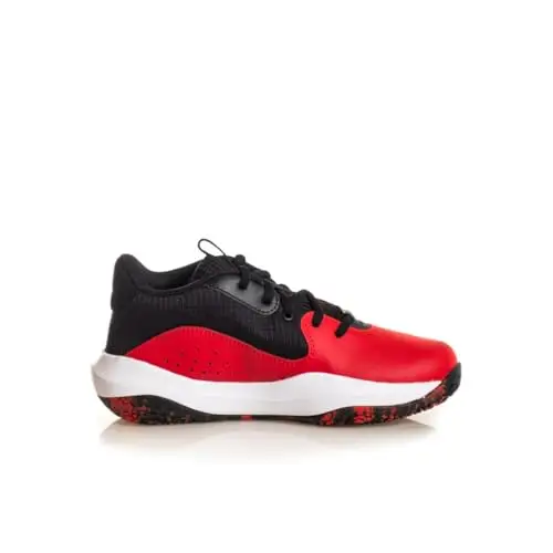 Under Armour - Tennis Unisex per bambini in età prescolare Lockdown 7, 600 Rosso Nero Bianco, 18.5 cm miniatura 2