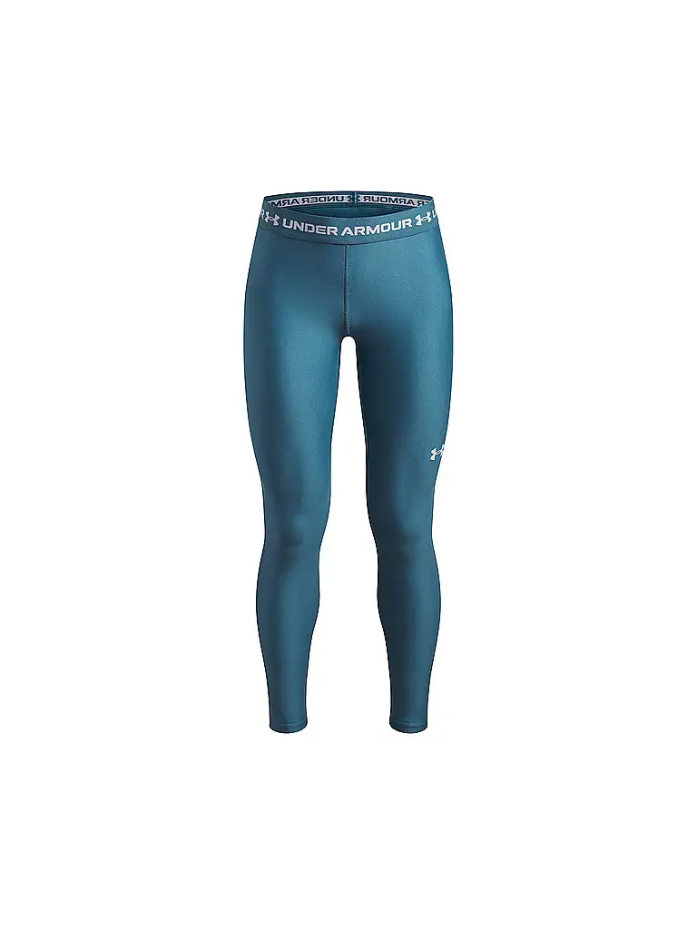 Tight da fitness HeatGear® da bambina petrolio | 116-128