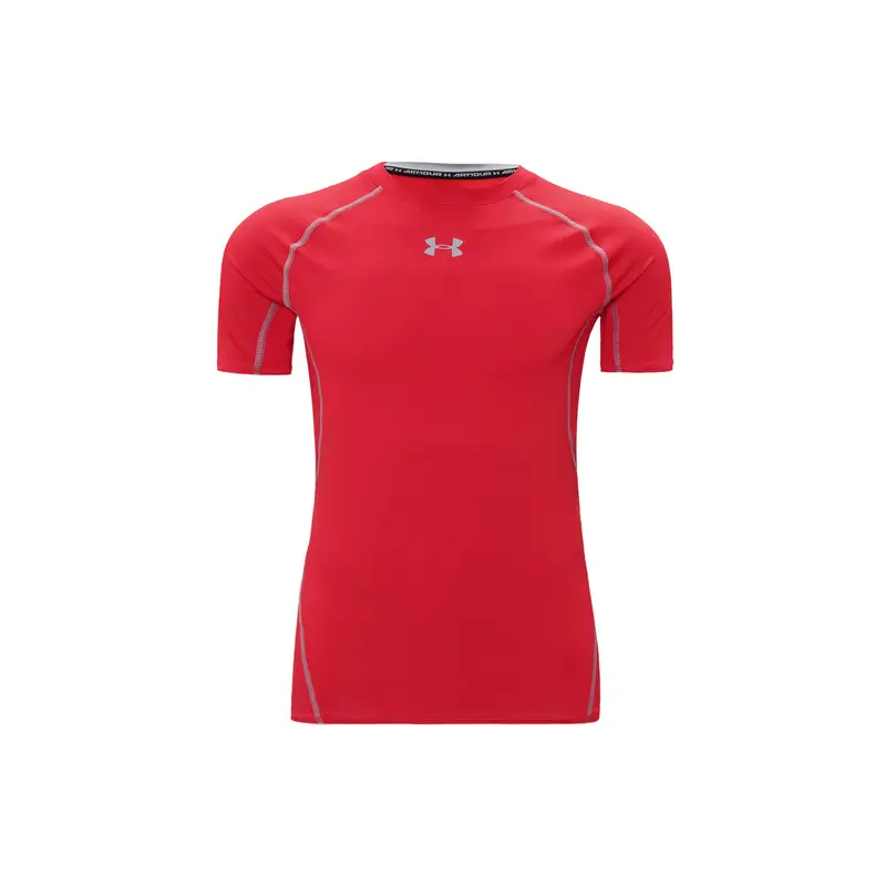 Training Maglietta Fitness Maniche Corte Slim Fit Uomo top Rosso 1257468-600 L